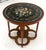 Traditional Very Fine Mother of Pearl Decorated 24" Round Side Lamp Table Stand For Sale - Image 3 of 18