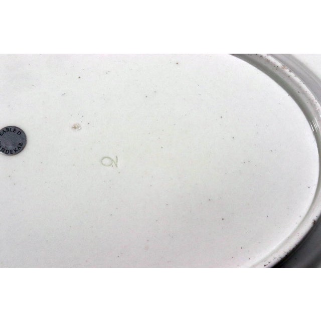 Coalport Porcelain Neo-classical Dishes, Regency Period, Circa 1800-10. The dishes have a wide salmon ground border with a...