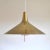 Danish Mid-Century Modern Brass Counterweight Pendant in the Style of Paavo Tynell, 1950s For Sale - Image 6 of 10