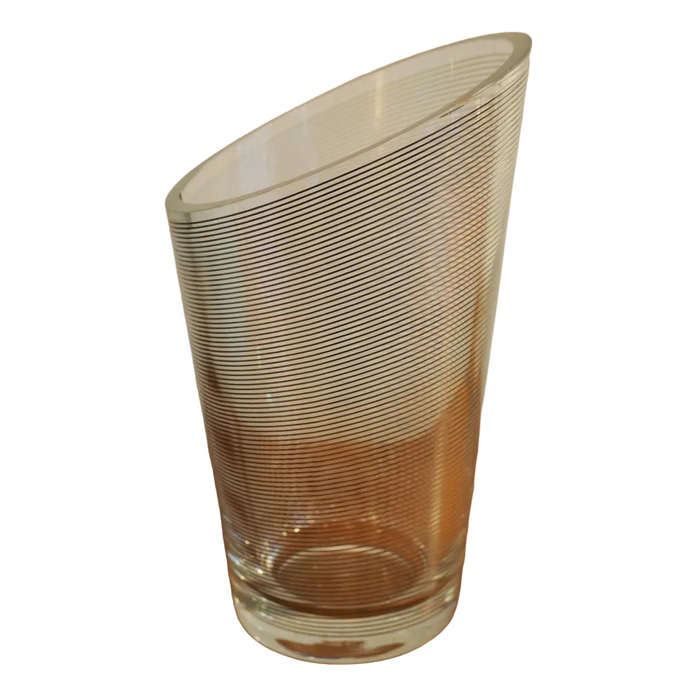 Glass Vase by Ettore Sottsass for Egizia Chairish