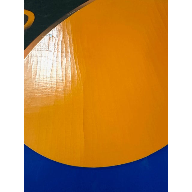 Jack Brusca's (1939-1993) Letter A screen print serigraph signed AP with signature in pencil. Signed to Alton 1979. I...