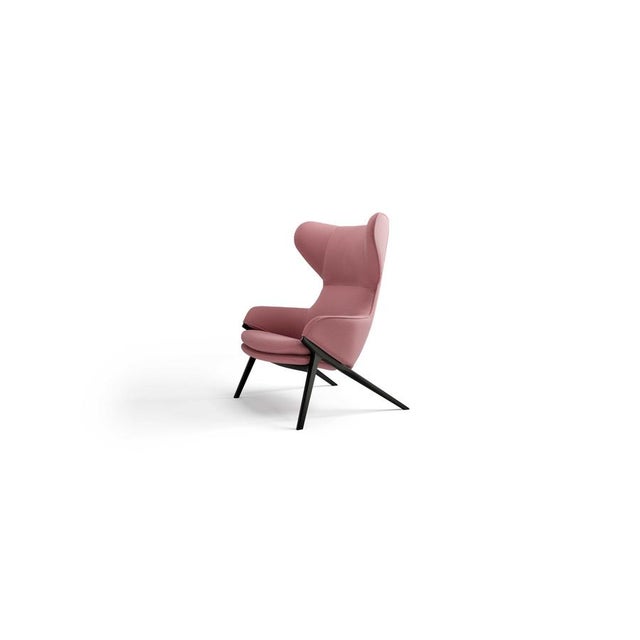 Pink Set of P22 Lounge Chair and Ottoman by Patrick Norguet for Cassina For Sale - Image 8 of 14