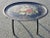 19th Century French Painted Tole Tray With Folding Stand For Sale - Image 4 of 9