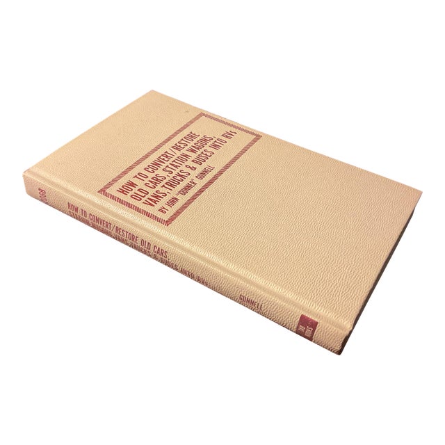 1980s How to Convert/Restore Old Cars, Trucks & Buses Into RVS - First Edition Book For Sale