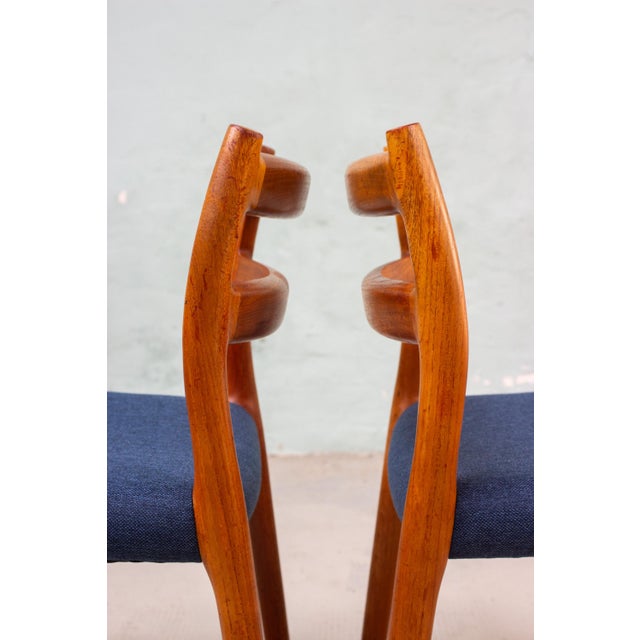 Danish Model No. 84 Chairs in Teak by Niels Otto Möller, 1960s, Set of 2, in Very Good conditions. Designed 1960 to 1969 I...