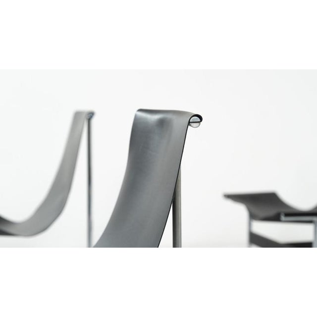 T Chairs attributed to Douglas Kelly, Ross Littell and William Katavolos, 1950s, Set of 6 For Sale - Image 10 of 13