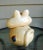 Mid-Century Modern Vintage Chesire Cat Ceramic Cookie Jar by Doranne of California For Sale - Image 3 of 9