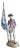 Porcelain Bavarian Ensign Figure by Hanns Goebl for Nymphenburg, 1930s For Sale