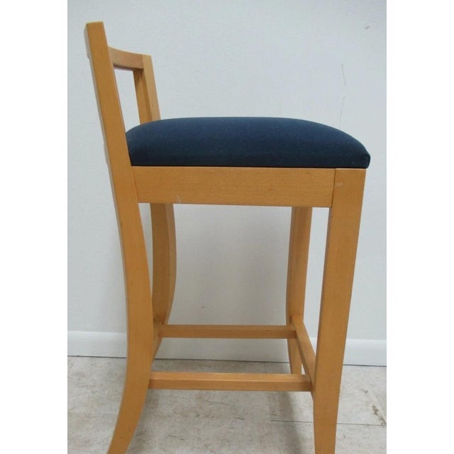 1990s Michael Graves Design for Atelier Prototype Finestra Bar Stool Chair One of a Kind For Sale - Image 13 of 13