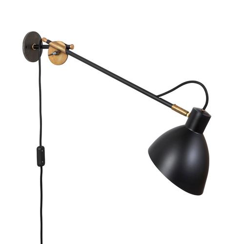 Not Yet Made - Made To Order KH#1 Black Long Arm Wall Lamp by Sabina Grubbeson for Konsthantverk For Sale - Image 5 of 7