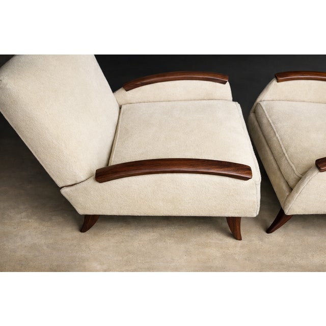 Pair of Brazilian Rosewood Lounge Armchairs by Liceu De Artes E Ofícios, Brazil, 1960s For Sale - Image 14 of 18