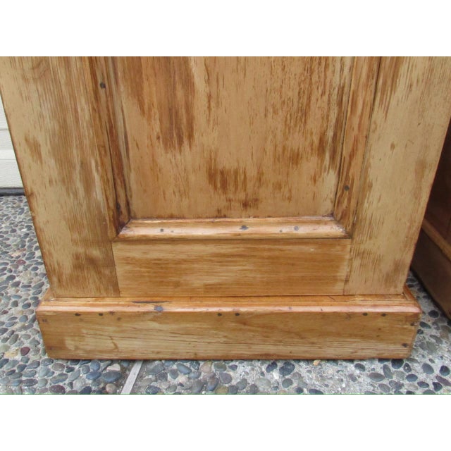 Pair of Antique English Rustic Pine Nightstands For Sale - Image 15 of 17