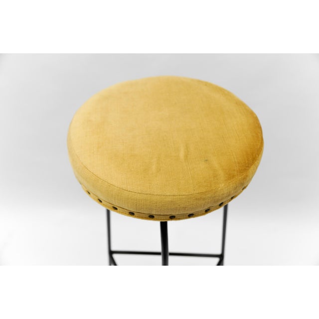 Mid-Century Modern Minimalistic String Bar Stools, 1950s, Set of 3 For Sale - Image 13 of 18