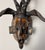 Guro Style African Carved Wood Horned Antelope Mask With Figure, Côte D’Ivoire For Sale - Image 11 of 12