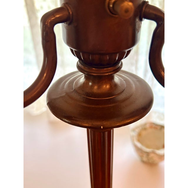 1920s 1920s Greist Mfg.Co. Art Deco Torchiere Floor Lamp For Sale - Image 5 of 11