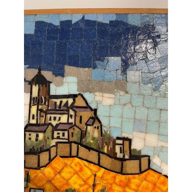 1990s Vintage Mosaic Austrian Travel Poster by Earl Thollander by Dr. Stanley Cohen For Sale - Image 5 of 18