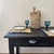 Black Black Table with Two Drawers For Sale - Image 8 of 9
