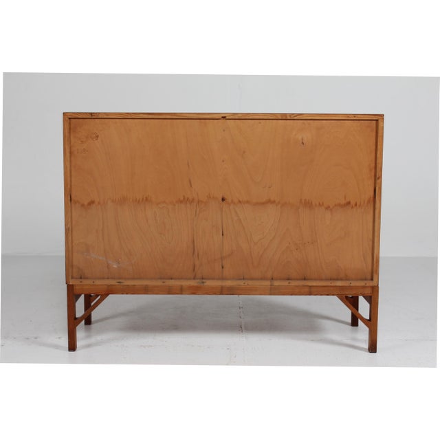 Teak Sideboard with China Legs of Oak by Børge Mogensen for FDB Møbler, 1960s For Sale - Image 9 of 10