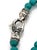 Stephen Webster Stephen Webster Sterling Silver 10mm Turquoise Bead Bracelet For Sale - Image 4 of 4