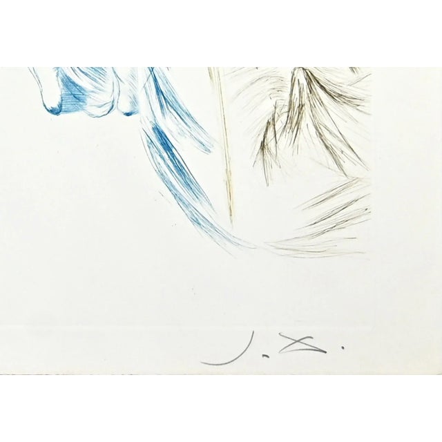 S. Dalì, Le Testament de Tristan, Drypoint Etching, 1969 For Sale - Image 4 of 5