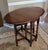 CHARMING Antique English Oak Barley Twist Drop Leaf Gateleg Oval Table Lovely hard-to-find drop leaf gateleg table with...
