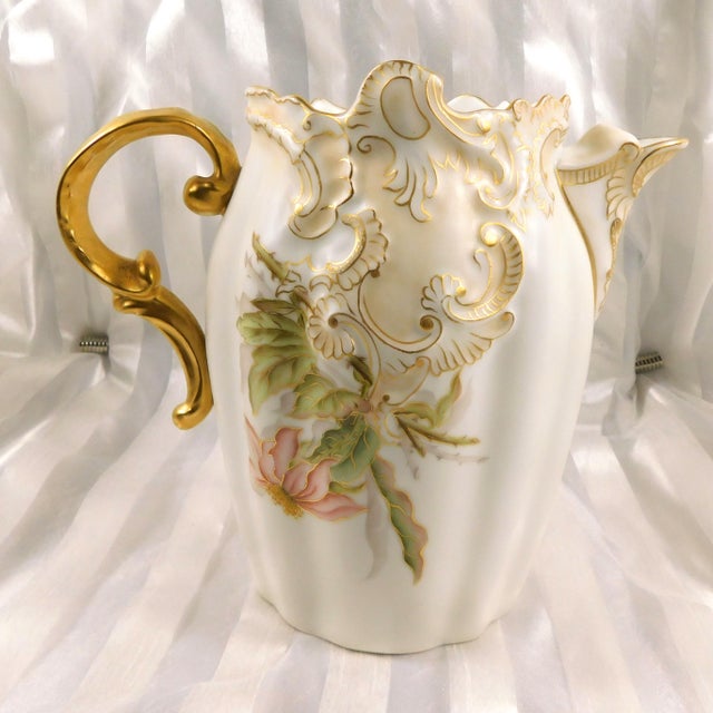 Late 18th Century Signed Cream Color Leonard Vienna Austria Chocolate Pot For Sale - Image 13 of 17