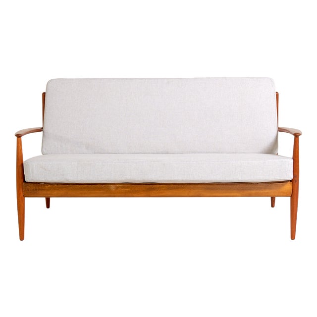 Model 118 Sofa by Grete Jalk for France & Daverkosen, 1950s For Sale