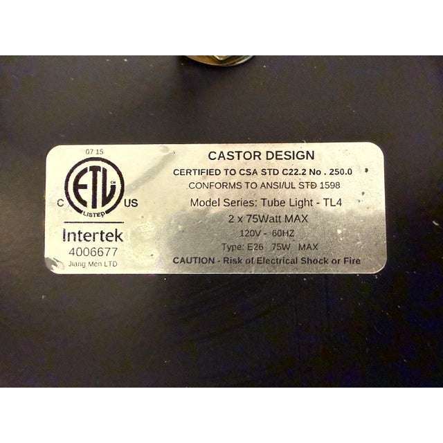Castor Design Conic Section Three Ellipse Pendants For Sale - Image 12 of 12