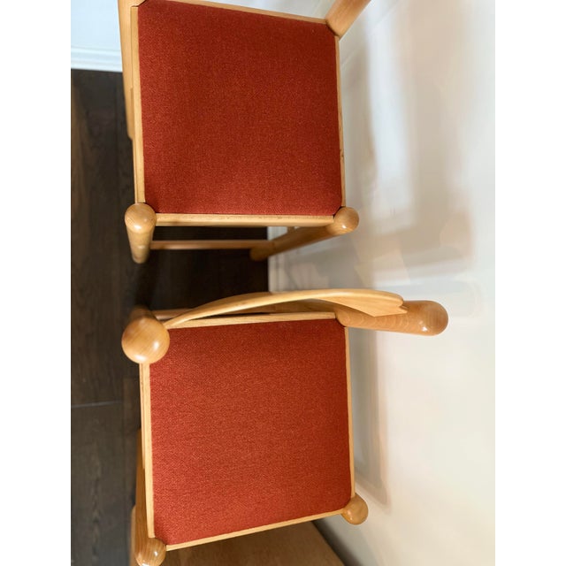 1980s Pair of Italian Postmodern ‘Padova’ Bar Stools Attributed to Hank Lowenstein for Gordon International For Sale - Image 9 of 12