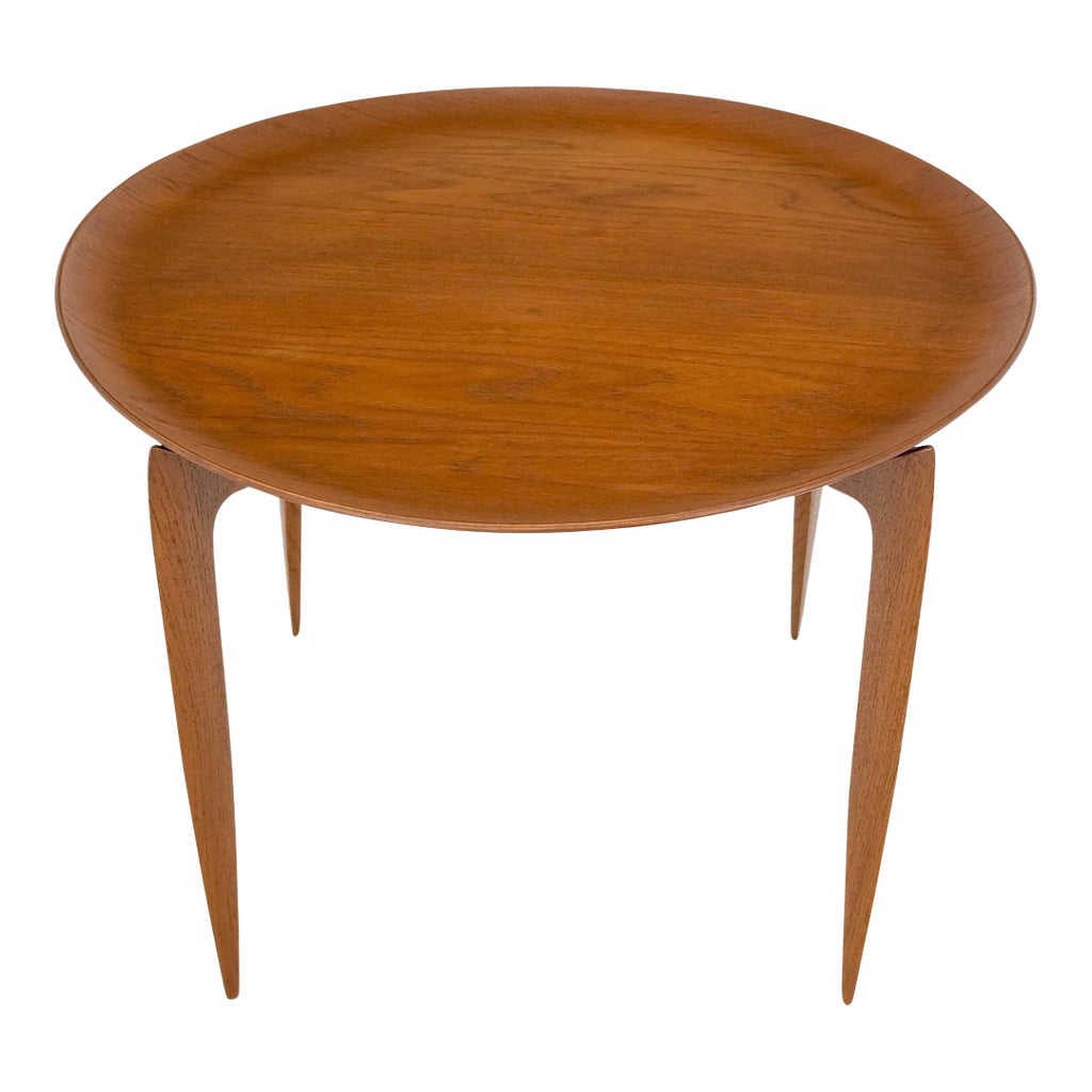 Fritz Hansen Danish Mid-Century Modern Folding Coffee Table Stand