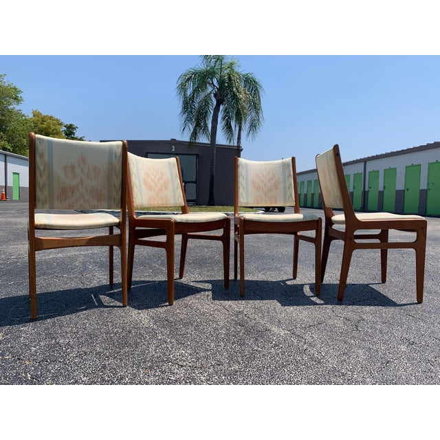 D-Scan Teak Dining Chairs - Set of 6 For Sale - Image 4 of 11