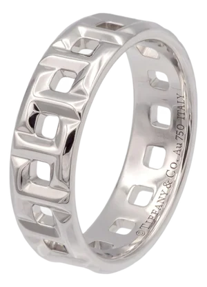 Tiffany & Co. True Wide Band Ring in 18k White Gold – 5.5mm, Size 6