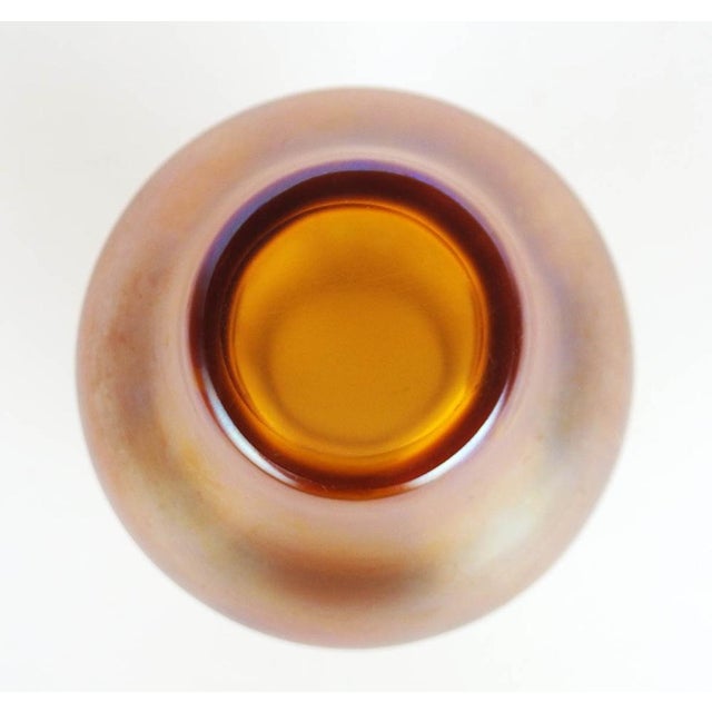 Gold Iridescent Glass Vase from WMF, 1920s For Sale - Image 8 of 9