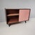 Vintage Pink Commode in Oak, 1960s For Sale - Image 4 of 9