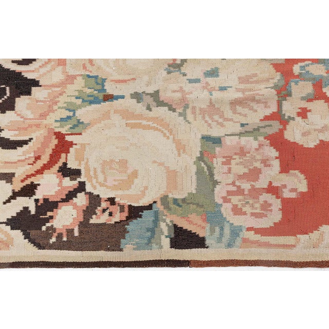 Textile Antique Bessarabian Kilim Rug For Sale - Image 7 of 10