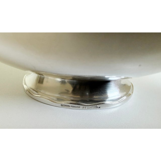 Silver Early 20th Century Christofle Silver Plate Swan Sauce Boat For Sale - Image 8 of 14