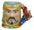 Royal Doulton English Traditional Genghis Khan Military Leader Toby Character Jug For Sale