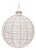 Glass Ball Ornament Set of 6  4" For Sale