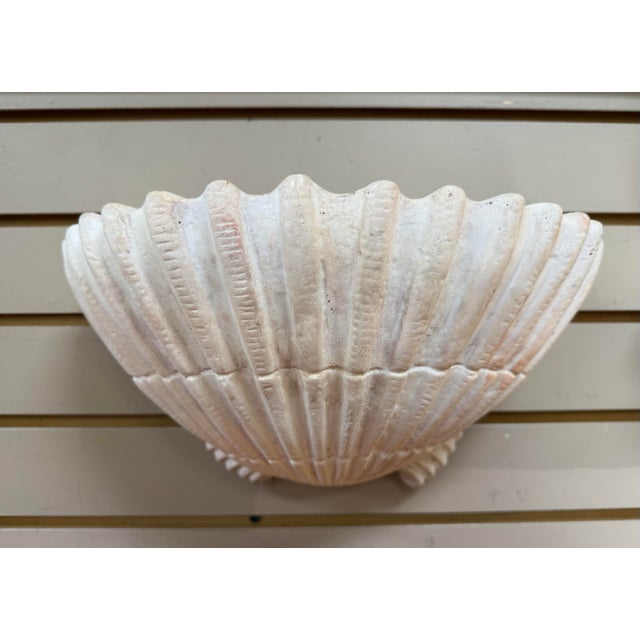 Vintage Howard J. Calderone Studio 45 Shell Wall Planter For Sale - Image 9 of 10