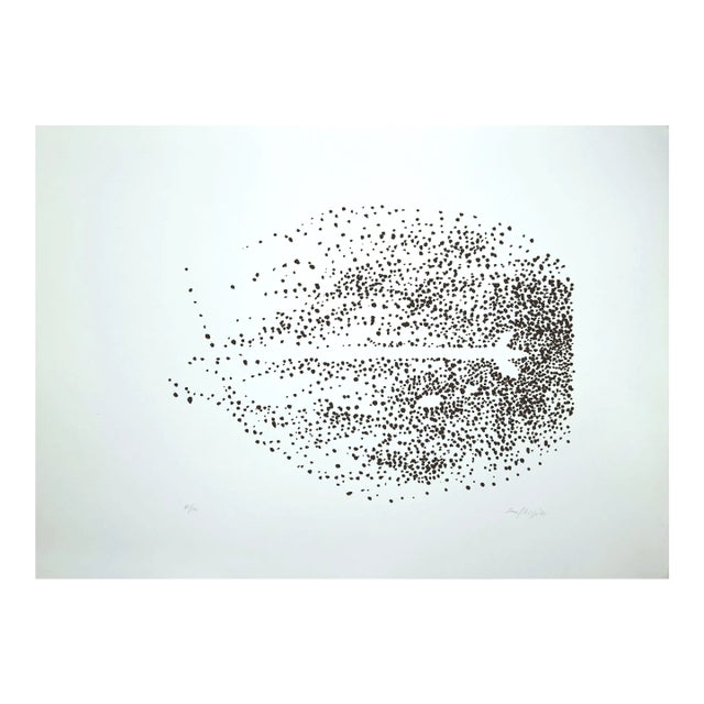 Antonio Sanfilippo, Abstract Composition, Original Lithograph, 1971 For Sale