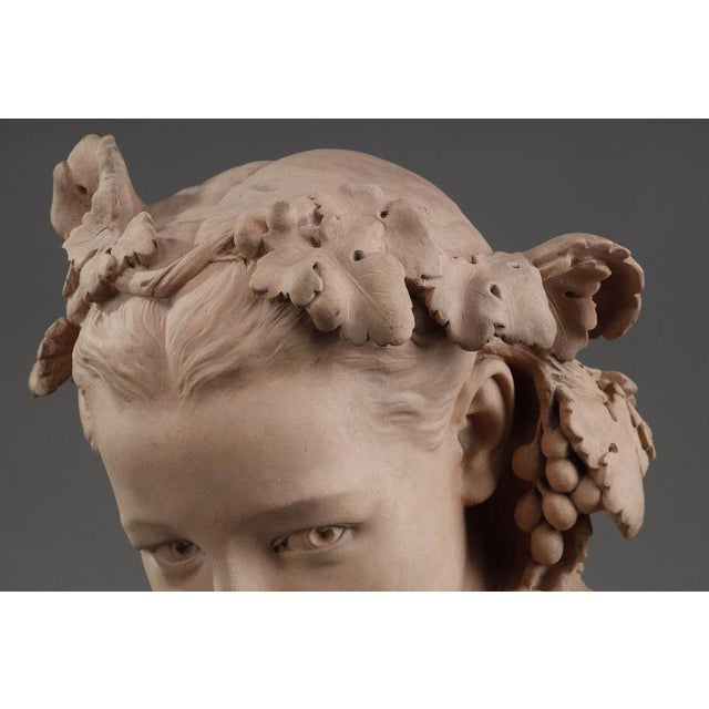 Jean-Baptiste Carpeaux, Bust Sculpture, 1870, Terracotta For Sale - Image 15 of 18