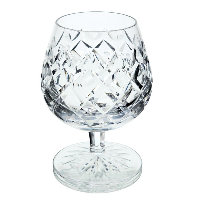 Victorian Late 20th Century Waterford Powerscourt Crystal Brandy Glass Snifter For Sale - Image 3 of 10