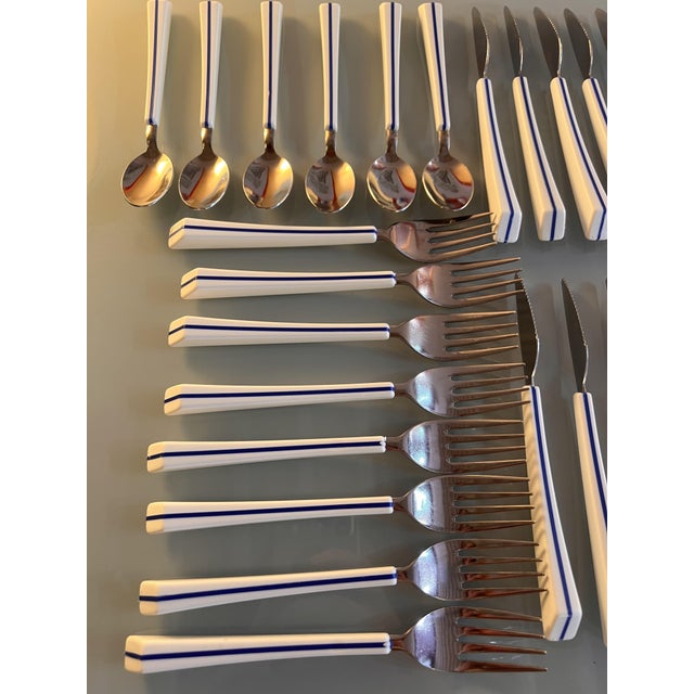 Air France Cutlery by Nathalie Georges, 1980s, Set of 48 For Sale - Image 4 of 17