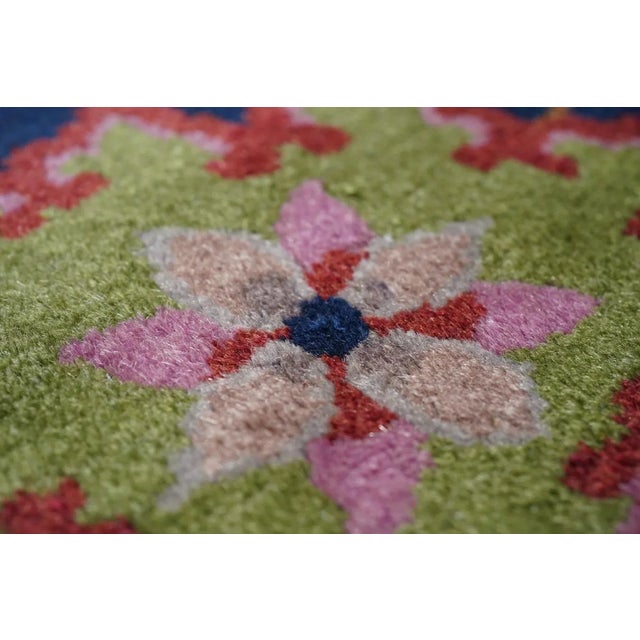 Antique Peking Rug 8'2'' x 9'9'' For Sale - Image 10 of 12