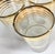 Hollywood Regency Gold and Frost Tumblers- Set of Six For Sale - Image 10 of 16