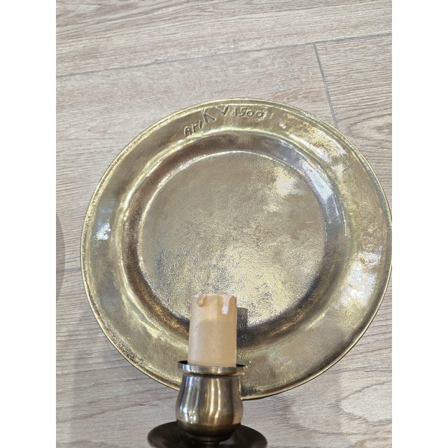 Vintage Bronze Wall Lights from Ari KV 1500, 1920s, Set of 2 For Sale - Image 11 of 12