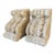 1920s Stone Coquina Corbels From France - Set of 2 For Sale