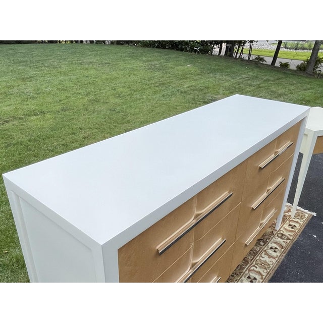 Mitchell Gold + Bob Williams Malibu 3-Piece Bedroom Set - Dresser & Nightstands For Sale - Image 9 of 18