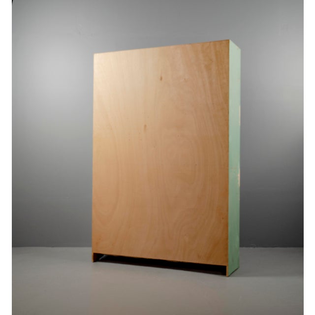 Vintage Cabinet in Green, 1950s For Sale - Image 10 of 18