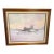 1970s Randles Robert Fulton Steamer Ship Nyc Hudson River Oil Painting For Sale